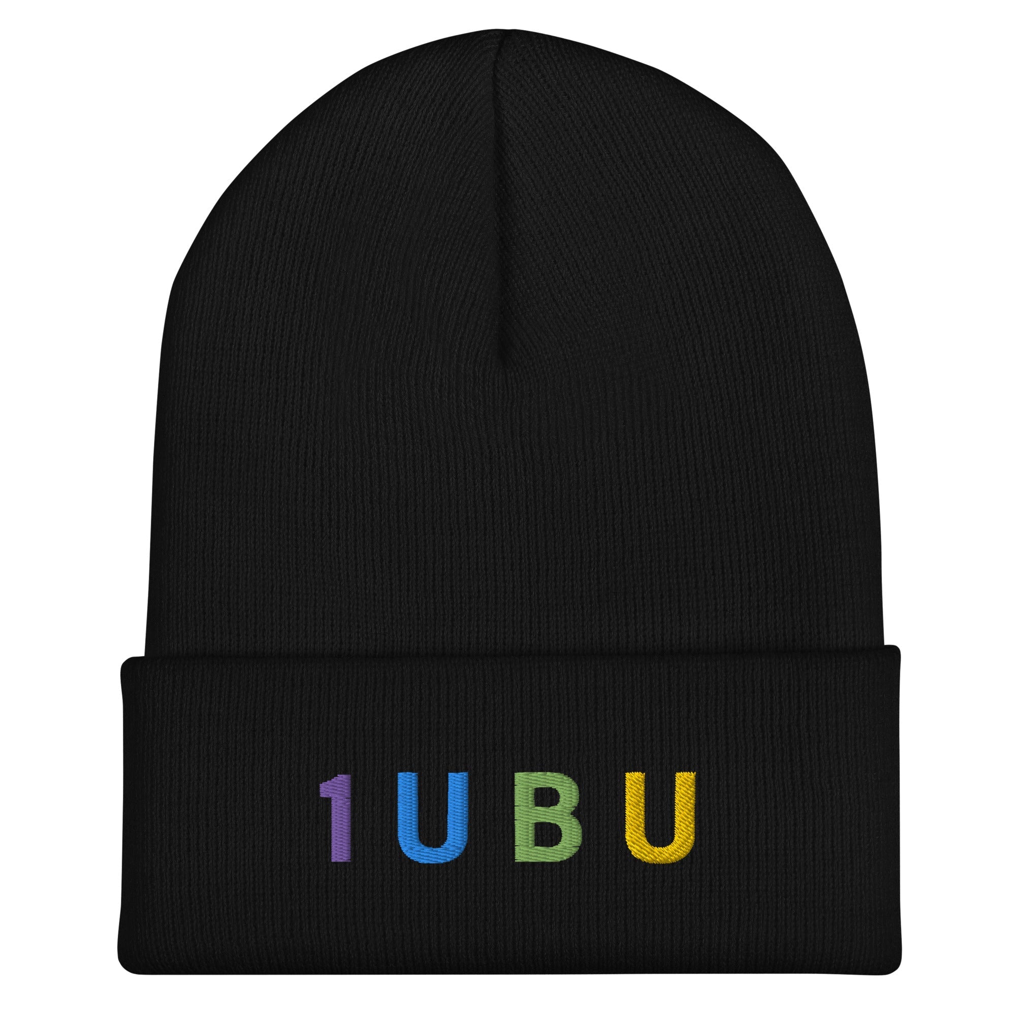 Classic Cuffed Embroidered Beanie - 1UBU.comClassic Cuffed Embroidered BeanieHat1UBU.com