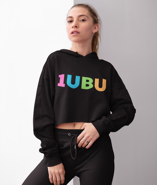 Classic Lightweight Crop Hoodie - Crop Logo Hoodie